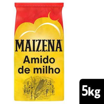 Amido de Milho Maizena 5 kg - Aqui está o produto que você já confia para preparar diferentes receitas. 